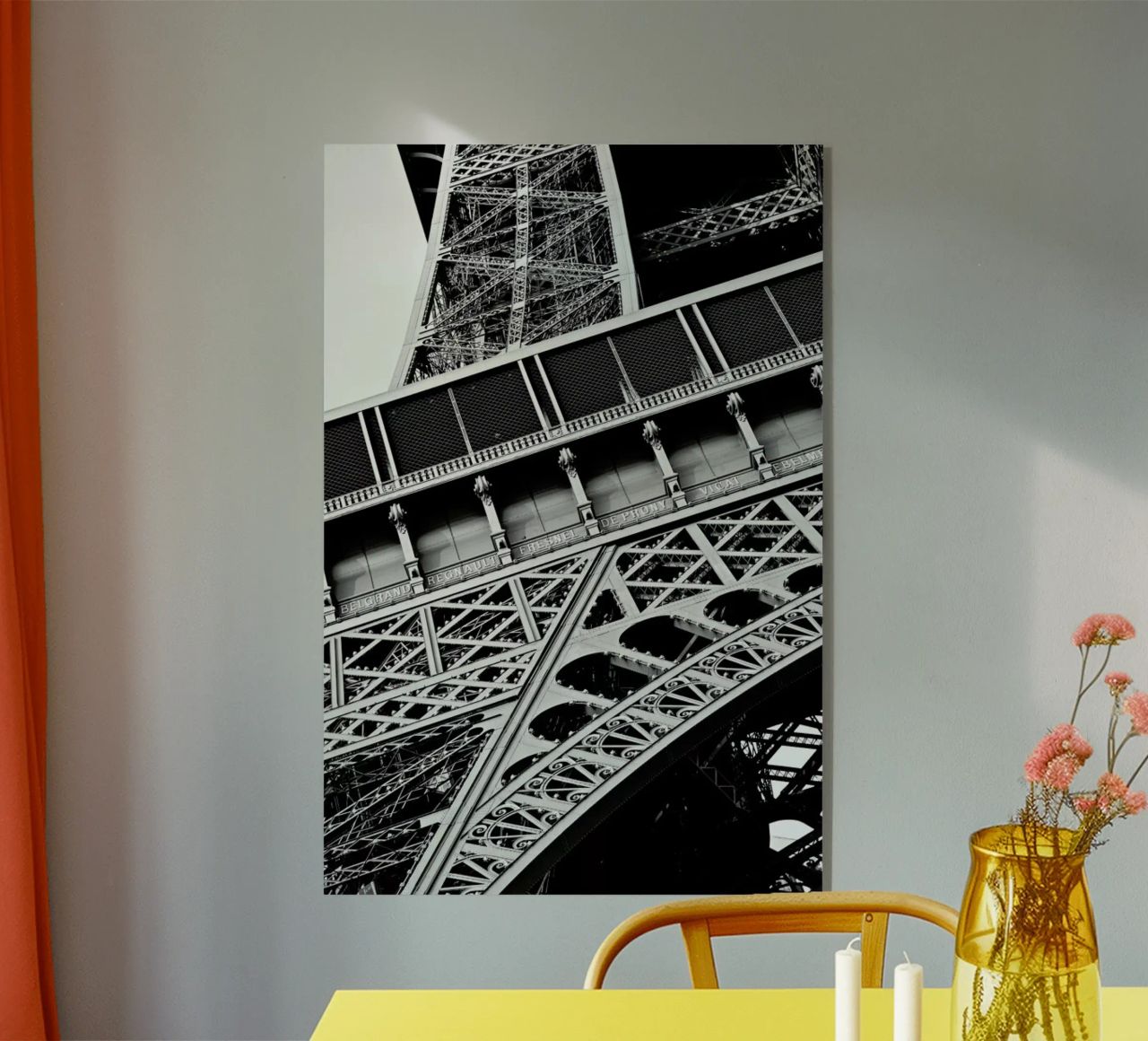 Gustave Eiffel plexiglass da Magdalena Martin Photography