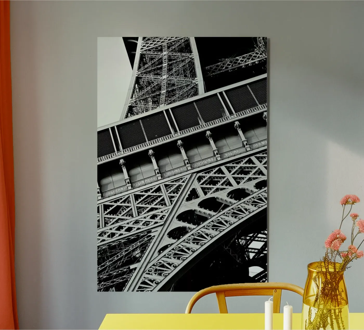 Gustave Eiffel forex-plaat van Magdalena Martin Photography
