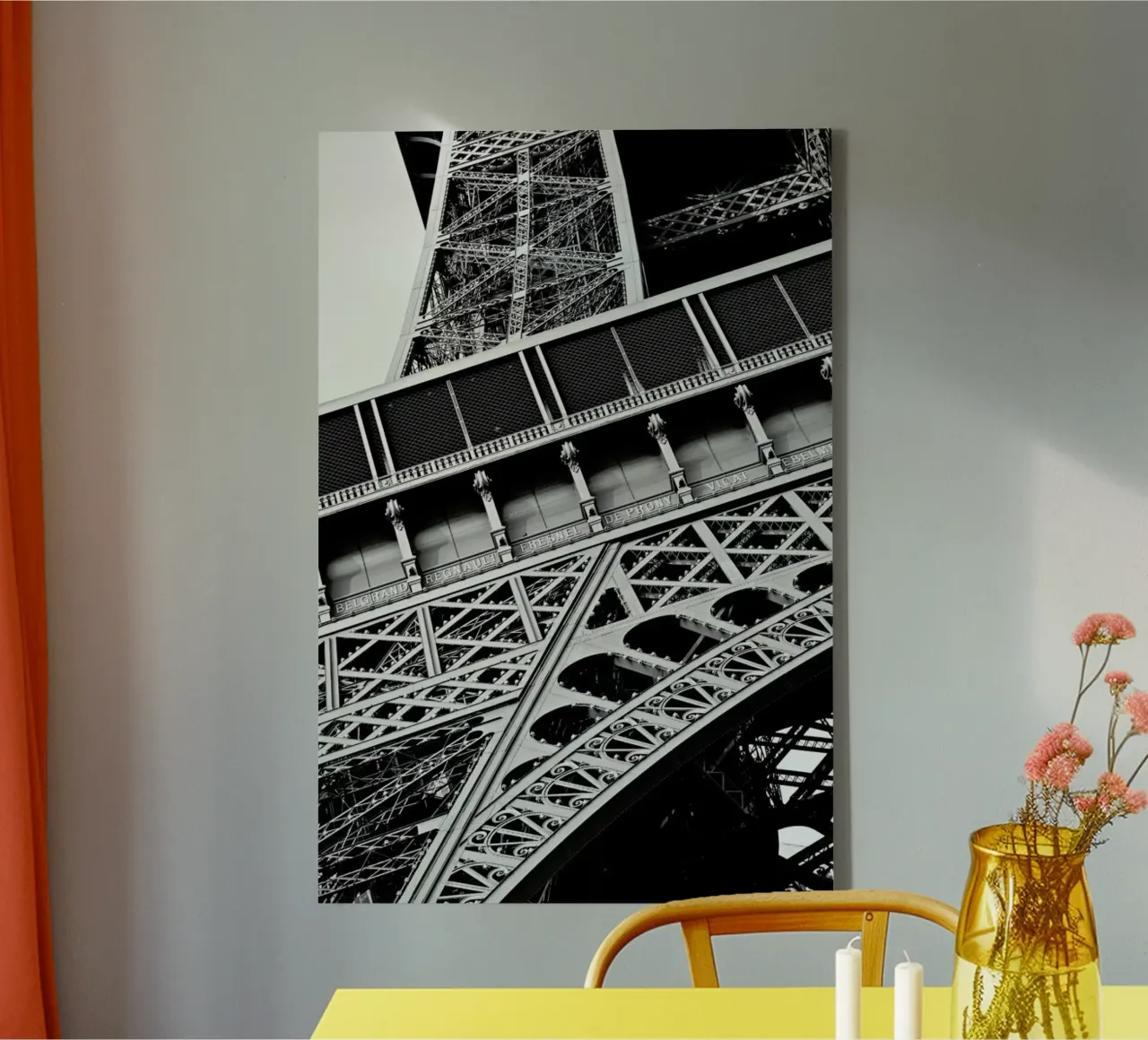 Gustave Eiffel tela da Magdalena Martin Photography
