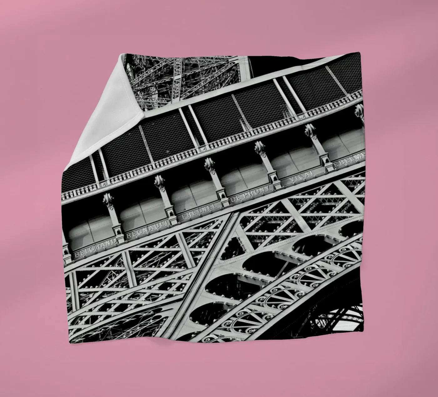 Gustave Eiffel fleecedeken van Magdalena Martin Photography