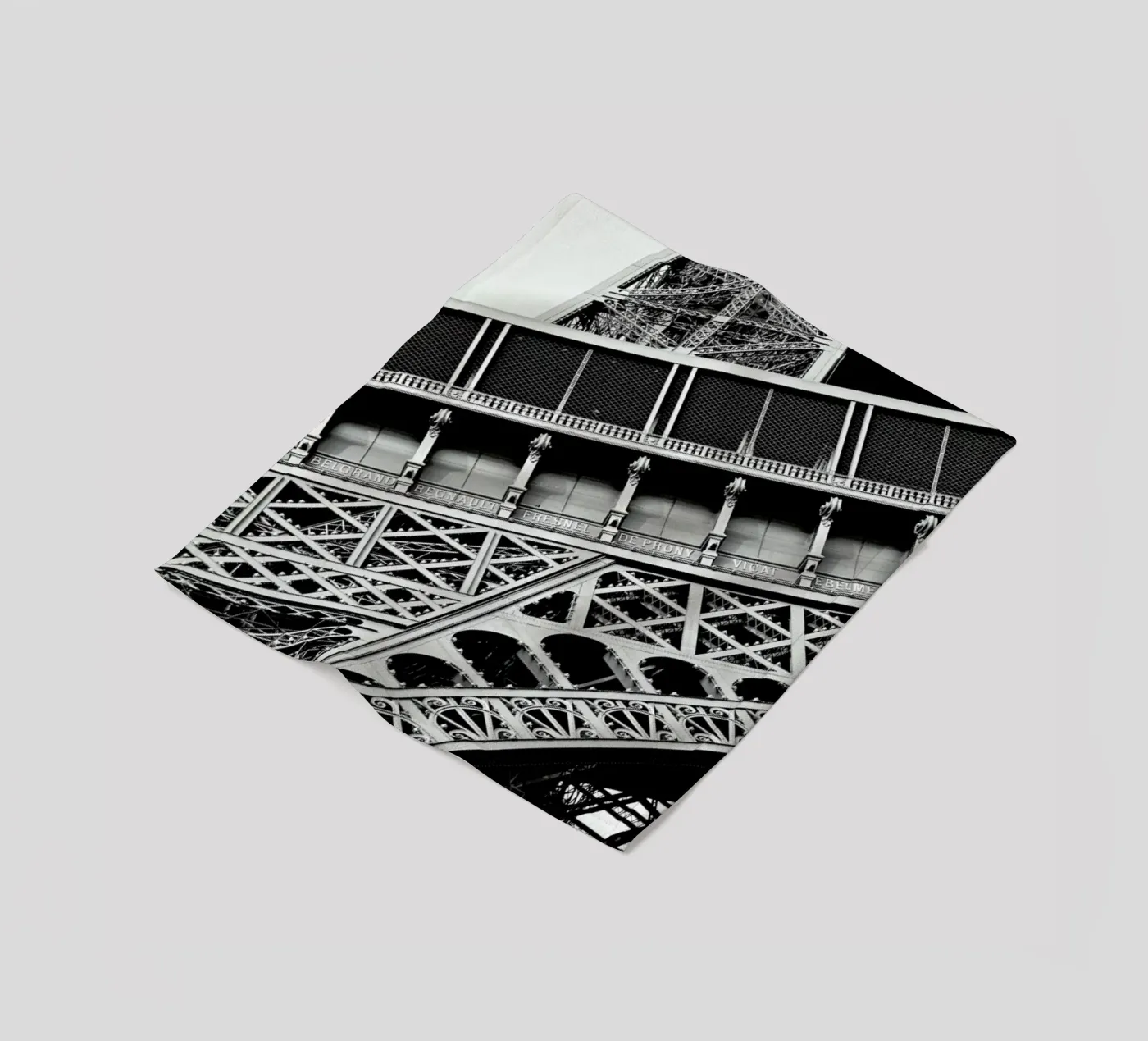 Gustave Eiffel fleecedeken van Magdalena Martin Photography