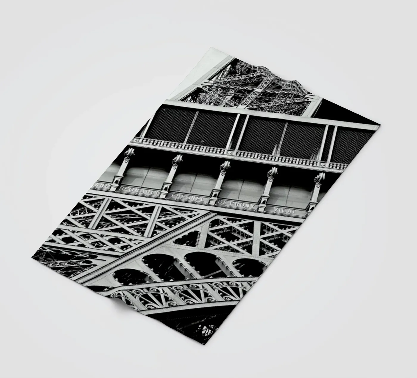 Gustave Eiffel fleecedeken van Magdalena Martin Photography