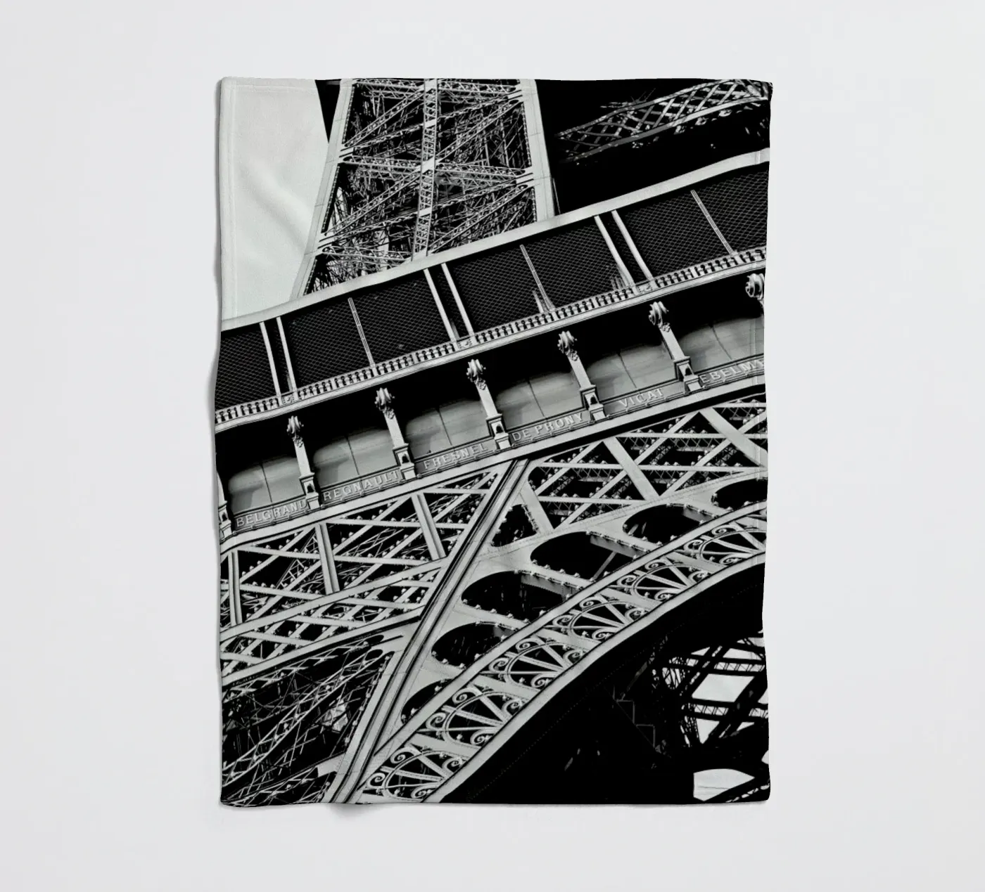 Gustave Eiffel fleecedeken van Magdalena Martin Photography