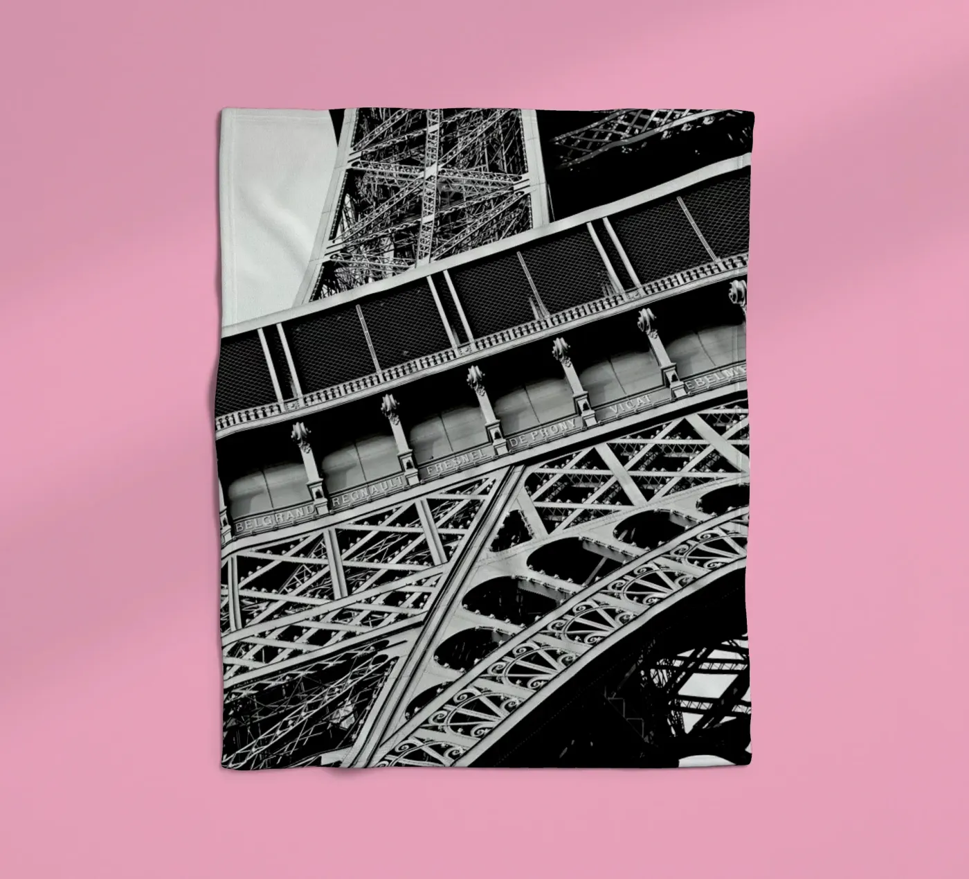 Gustave Eiffel fleecedeken van Magdalena Martin Photography