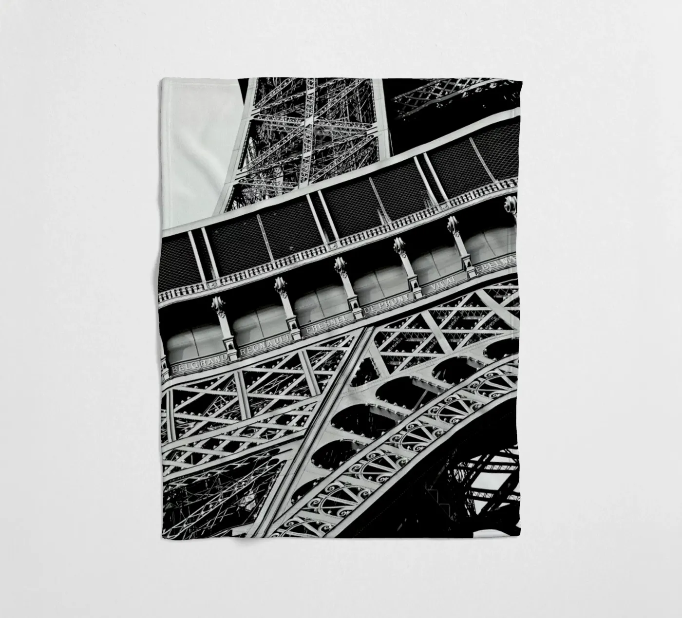 Gustave Eiffel fleecedeken van Magdalena Martin Photography