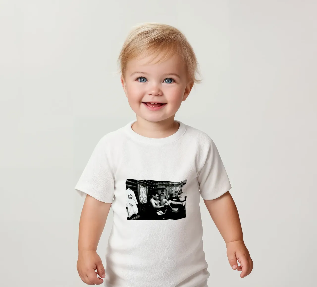 Muhammad Ali Exercising camiseta de bebé de Gallery Print and Art Limited
