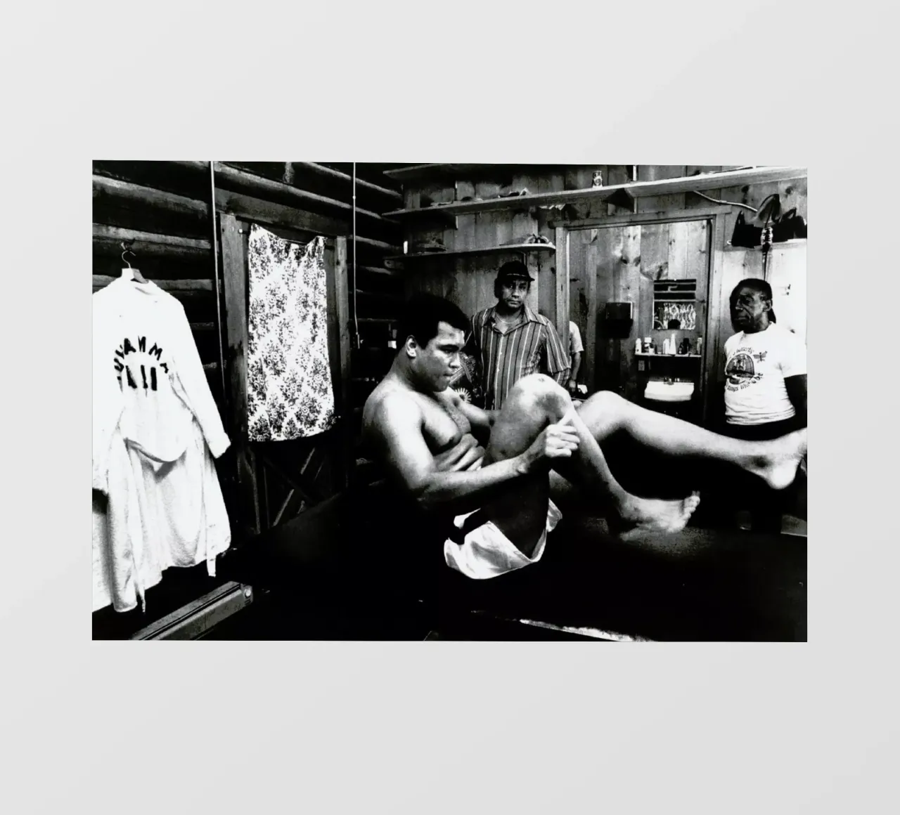 Muhammad Ali Exercising pellicola backlit da Gallery Print and Art Limited