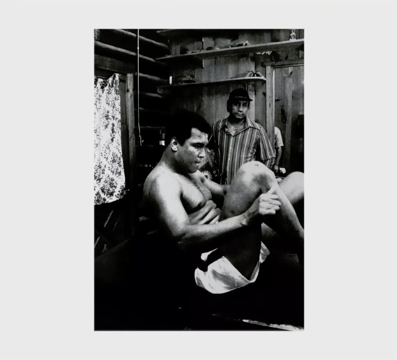 Muhammad Ali Exercising Notizbuch von Gallery Print and Art Limited