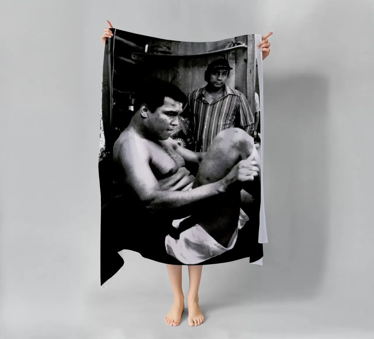 Muhammad Ali Exercising telo mare da Gallery Print and Art Limited