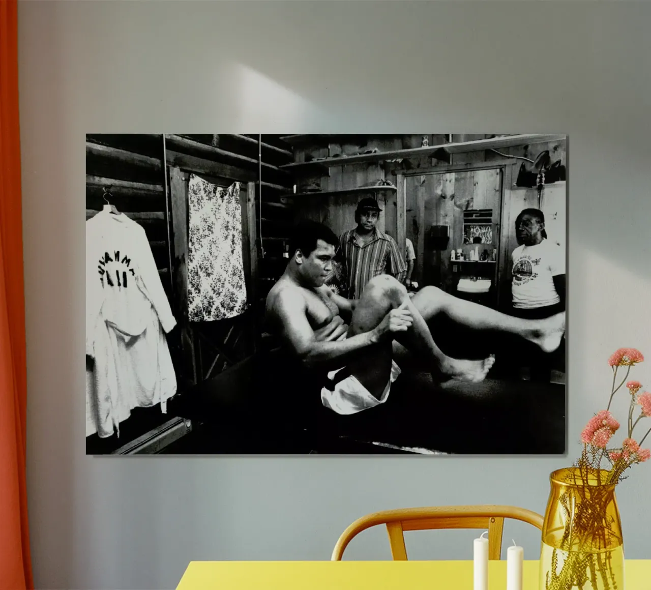 Muhammad Ali Exercising carta hahnemühle da Gallery Print and Art Limited