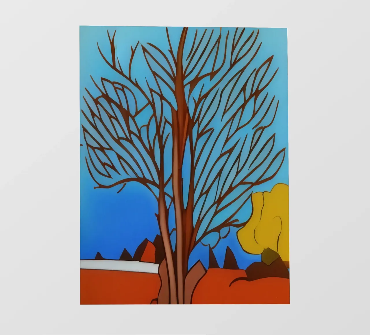 Albero_Natura_1 pellicola backlit da Abstract Art by LK