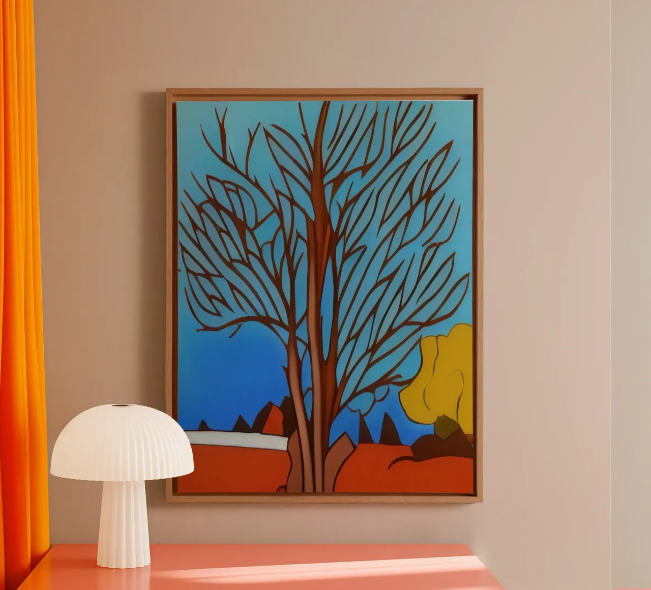 Nature_Tree_1 canvas by Abstract Art by LK