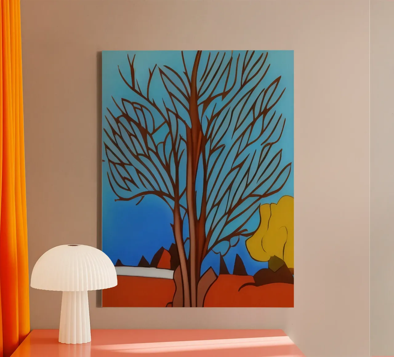 Nature_Tree_1 canvas by Abstract Art by LK