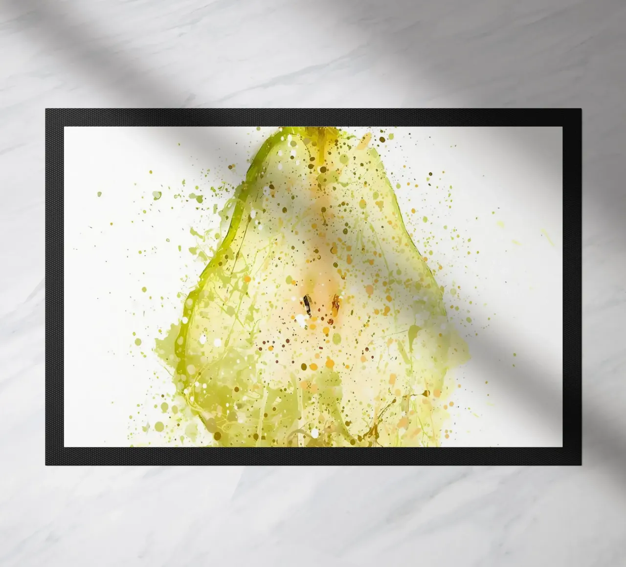 Peer Fruit deurmat van Mimi