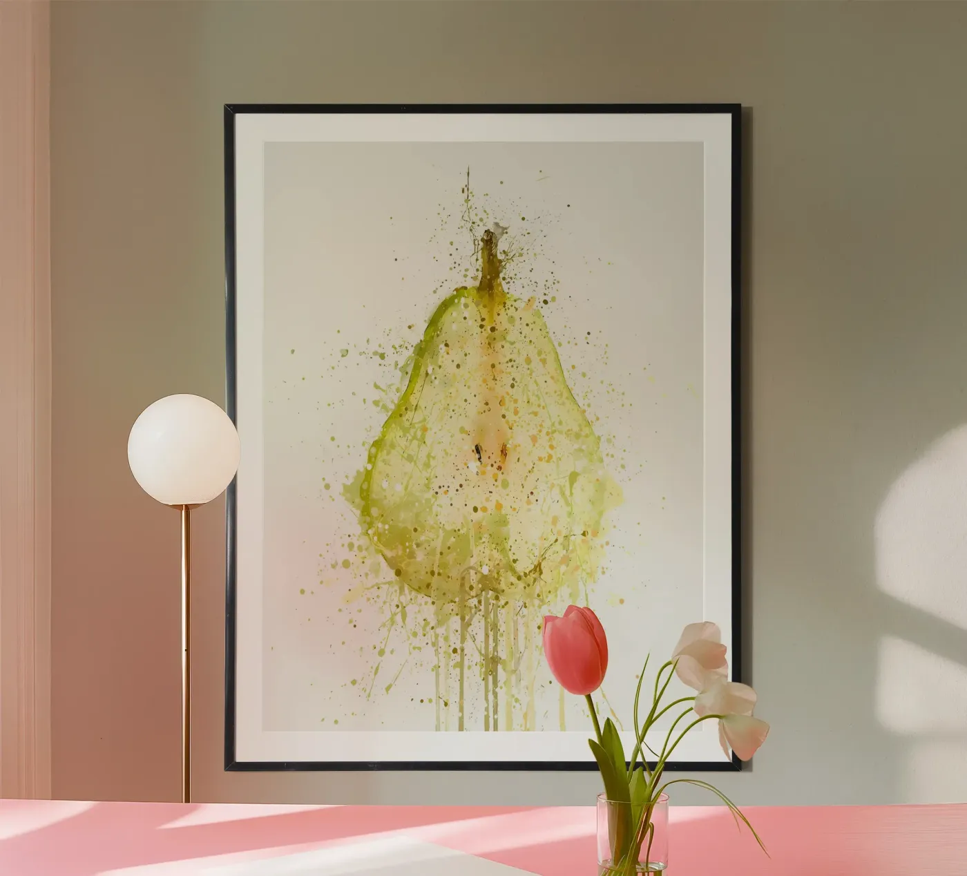 Pear Fruit poster by Mimi