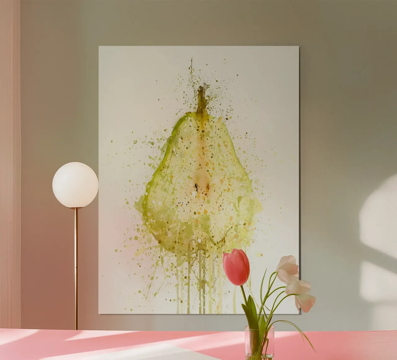 Peer Fruit poster van Mimi