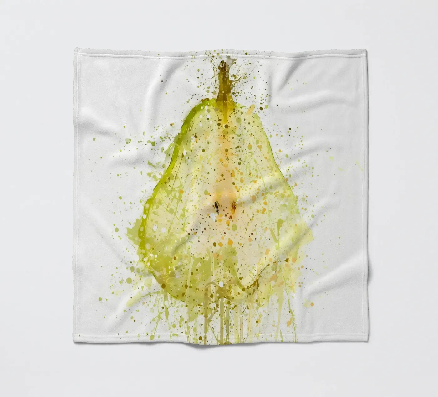 Peer Fruit fleecedeken van Mimi