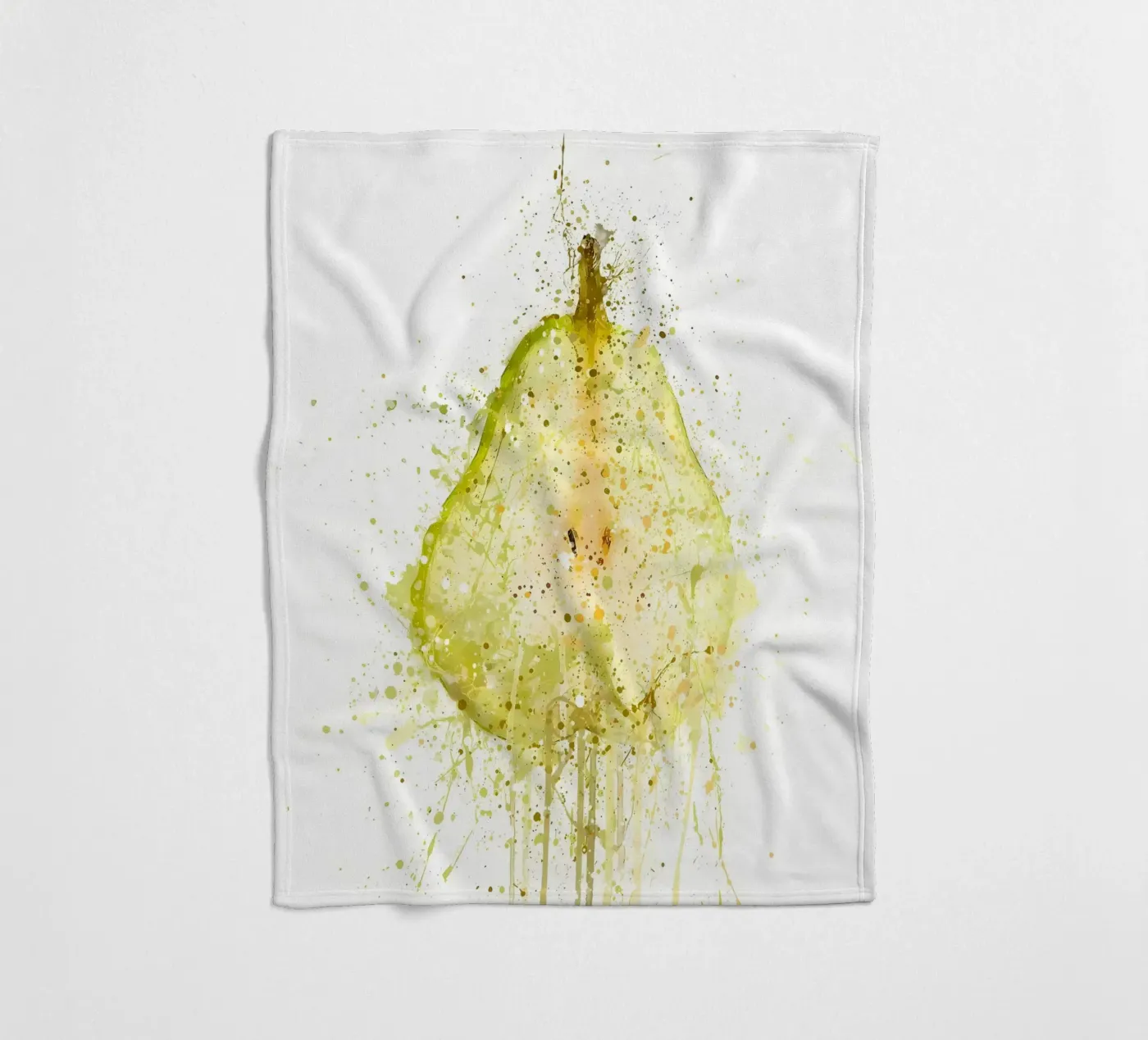 Pear Fruit fleecedeken van Mimi