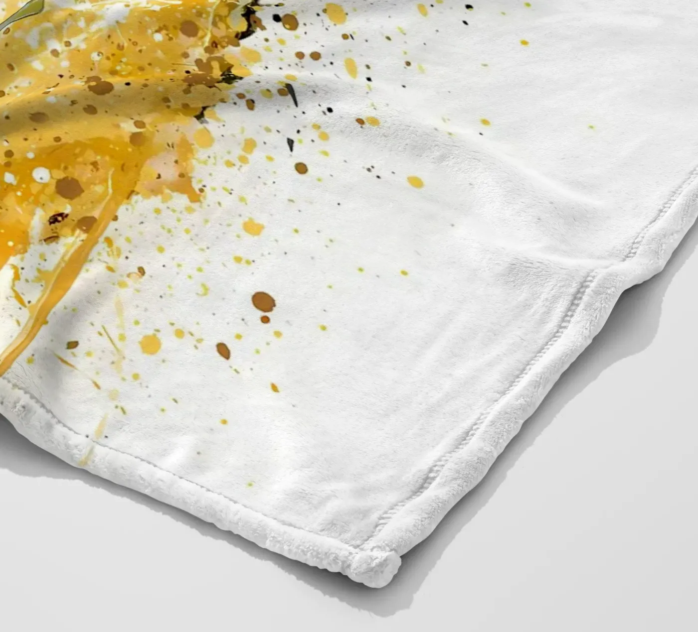 Pineapple Fruit fleece blanket by Mimi