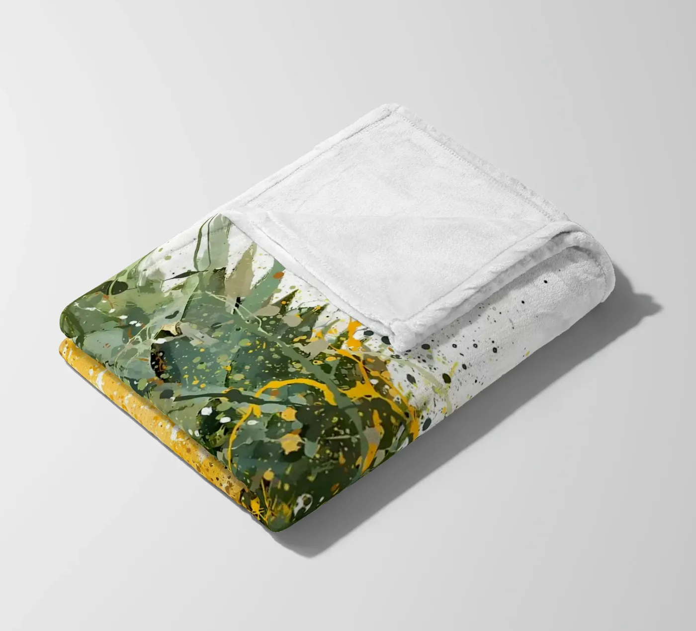 Pineapple Fruit fleece blanket by Mimi