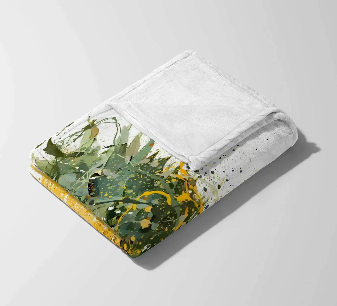 Pineapple Fruit fleece blanket by Mimi