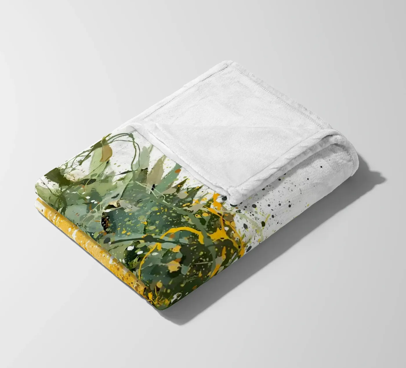 Pineapple Fruit fleece blanket by Mimi