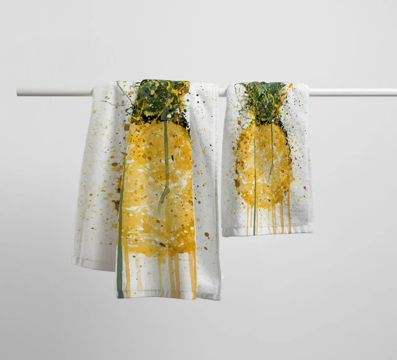 Frutta ananas asciugamano da bagno da Mimi