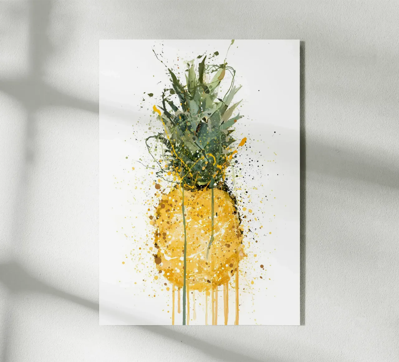 Ananas Frucht Acryl-Glas von Mimi