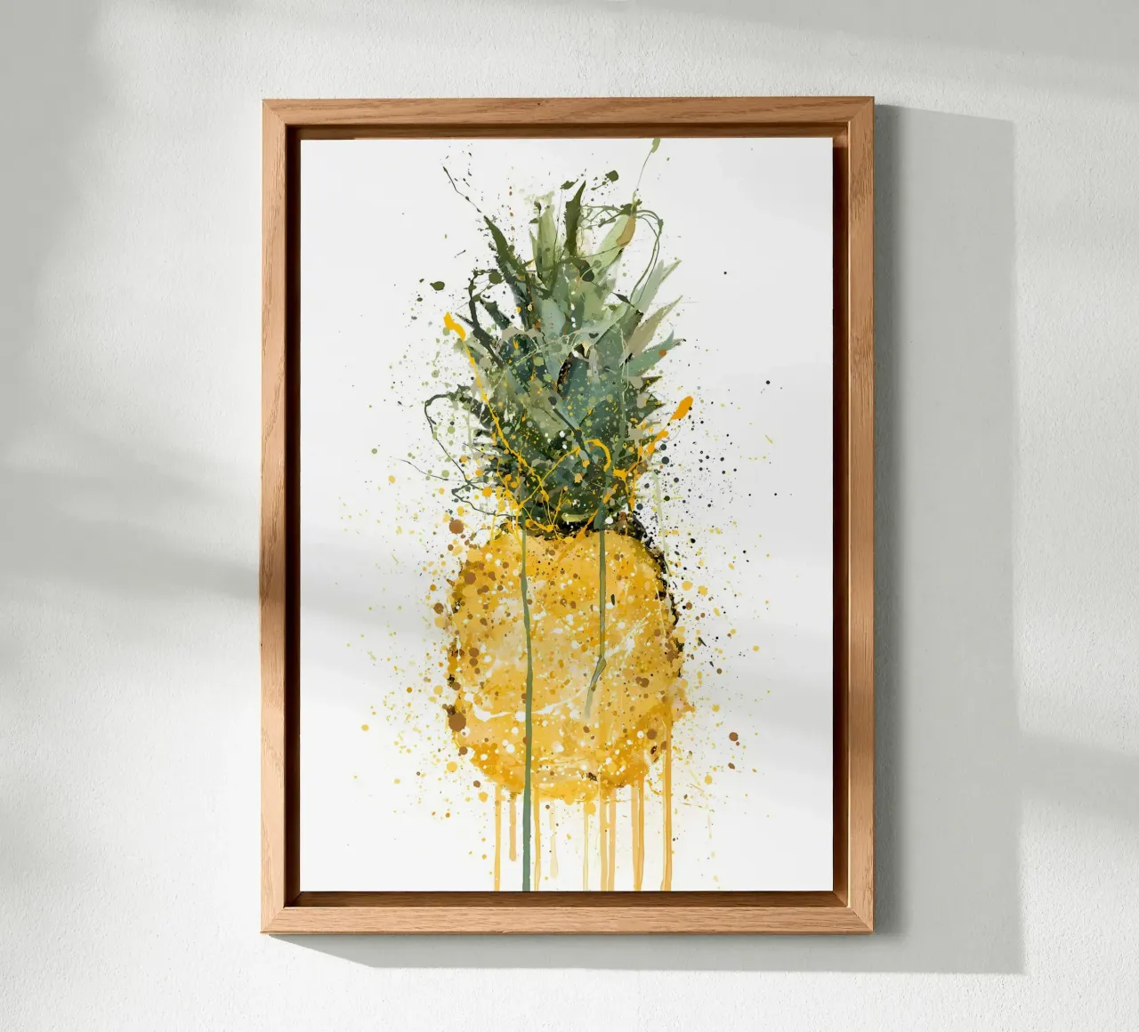 Frutta ananas alluminio dibond da Mimi