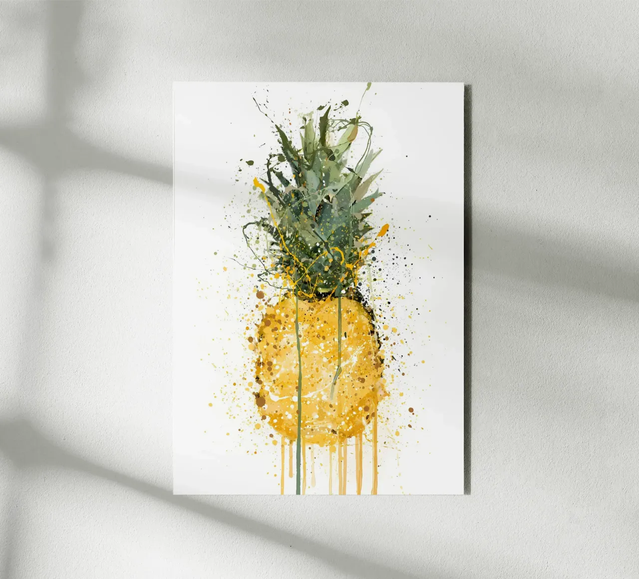 Pineapple Fruit forex plate by Mimi