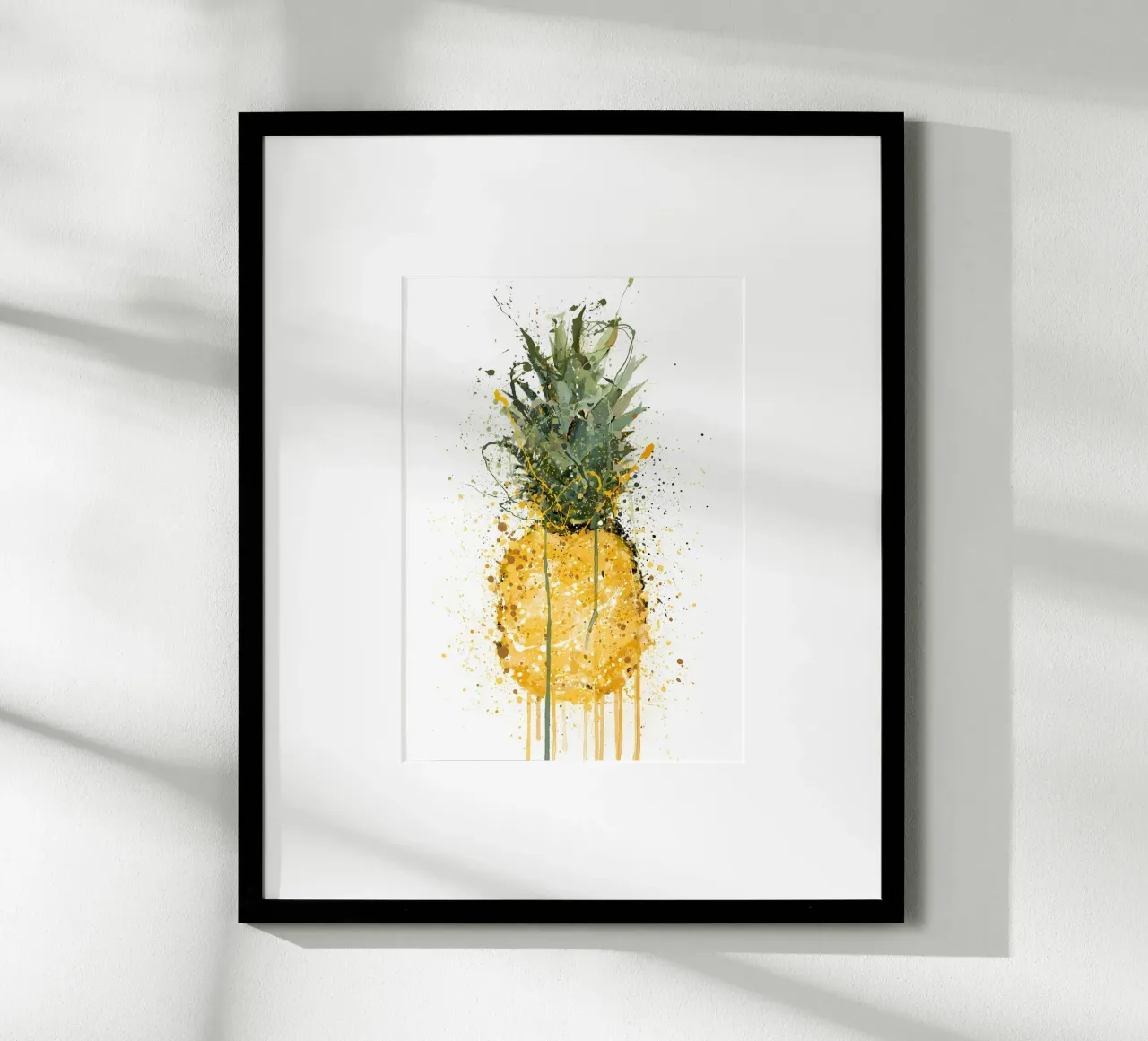 Frutta ananas carta hahnemühle da Mimi
