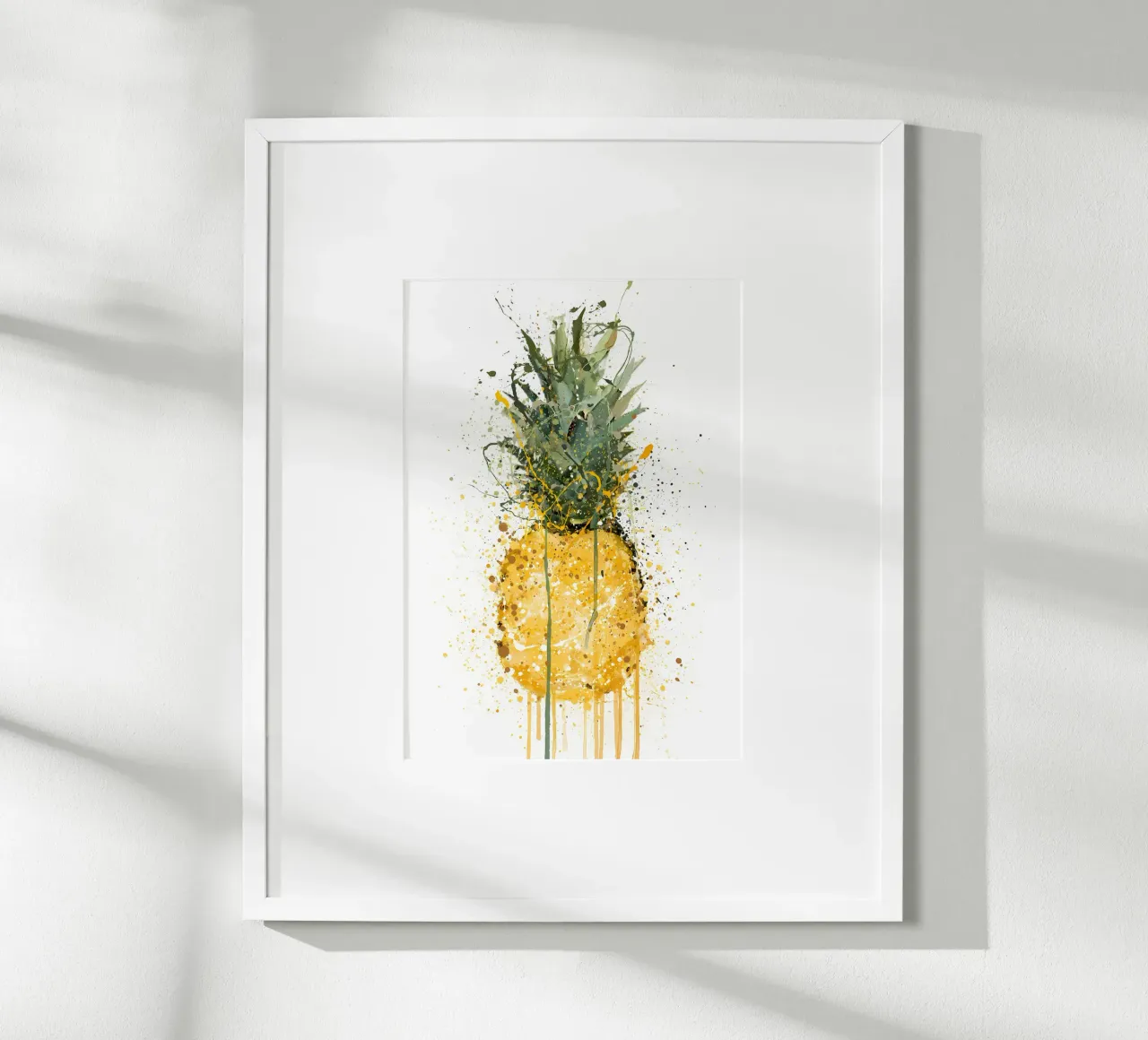 Pineapple Fruit poster by Mimi