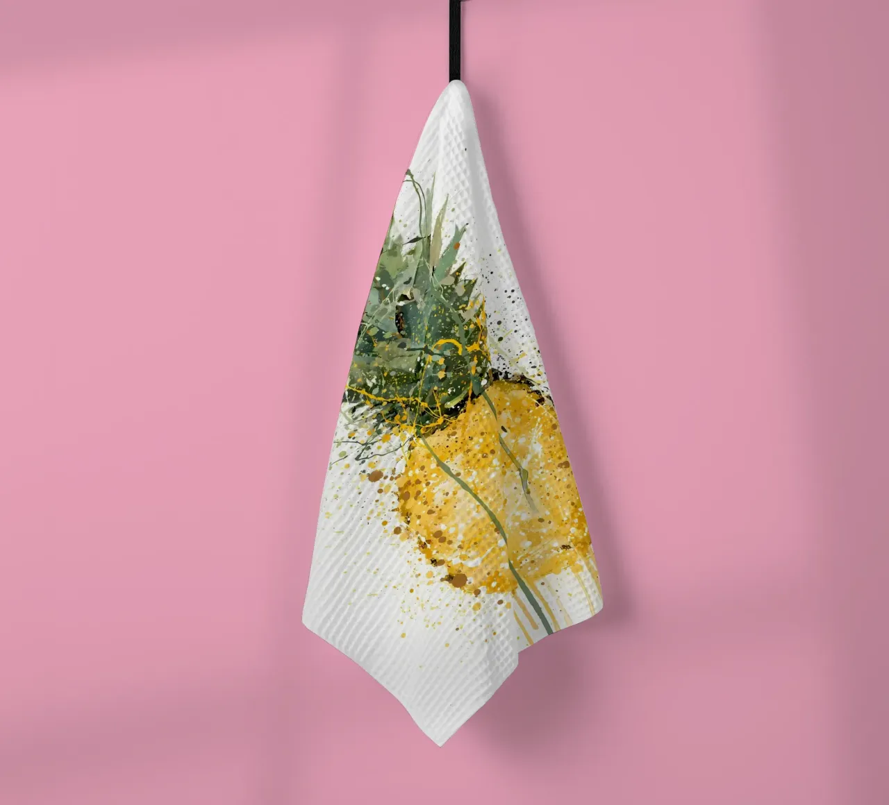 Frutta ananas canovaccio da cucina da Mimi