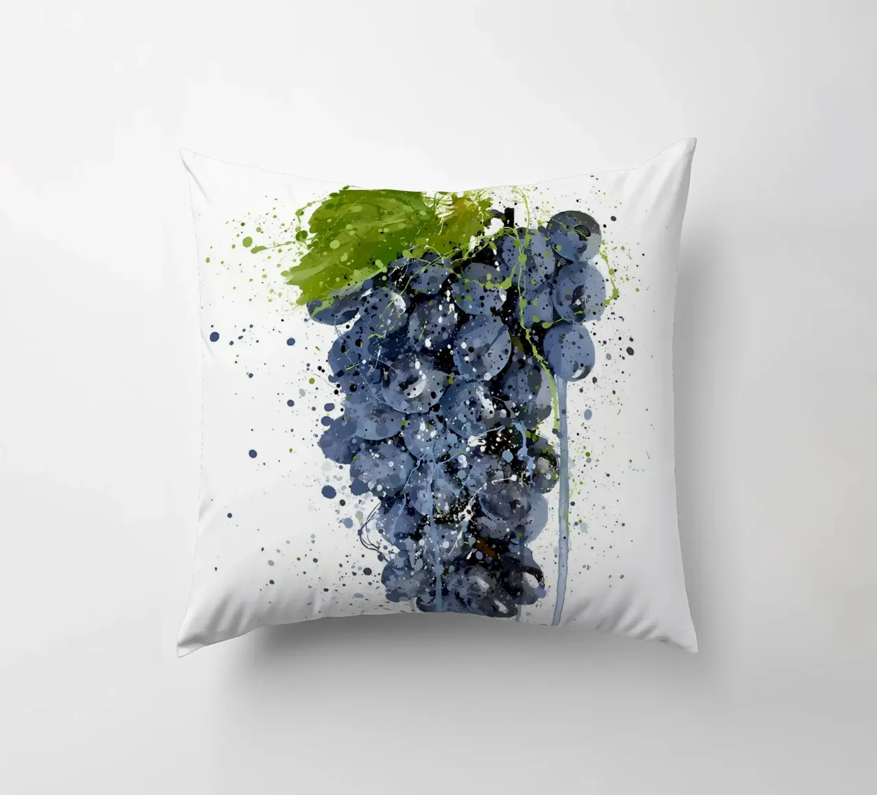 Purple Grape Kissen von Mimi