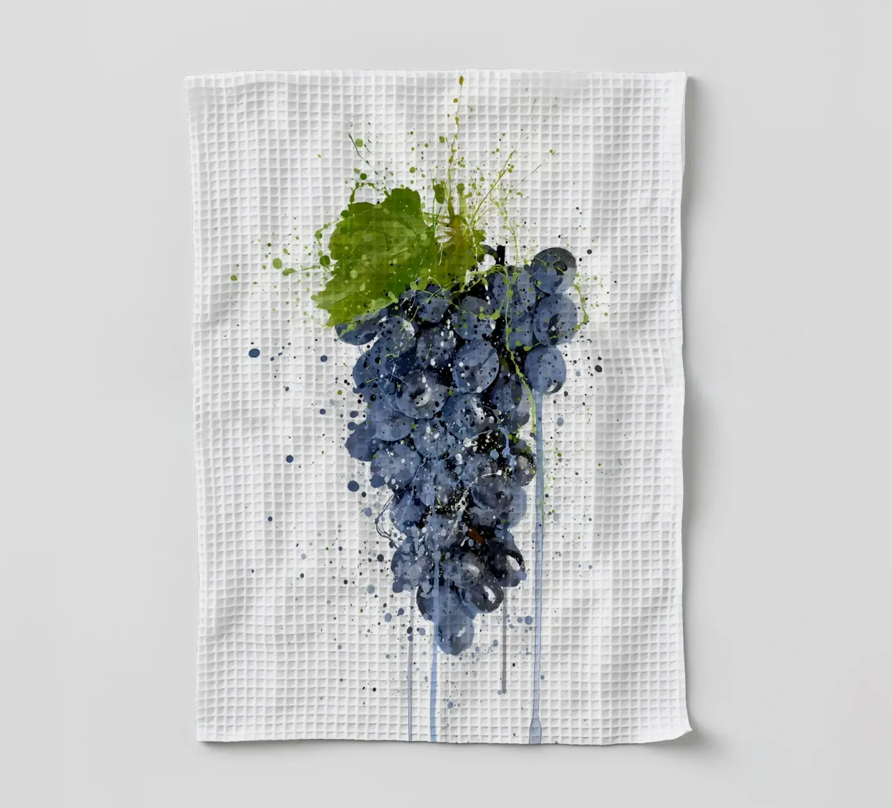 Uva viola canovaccio da cucina da Mimi