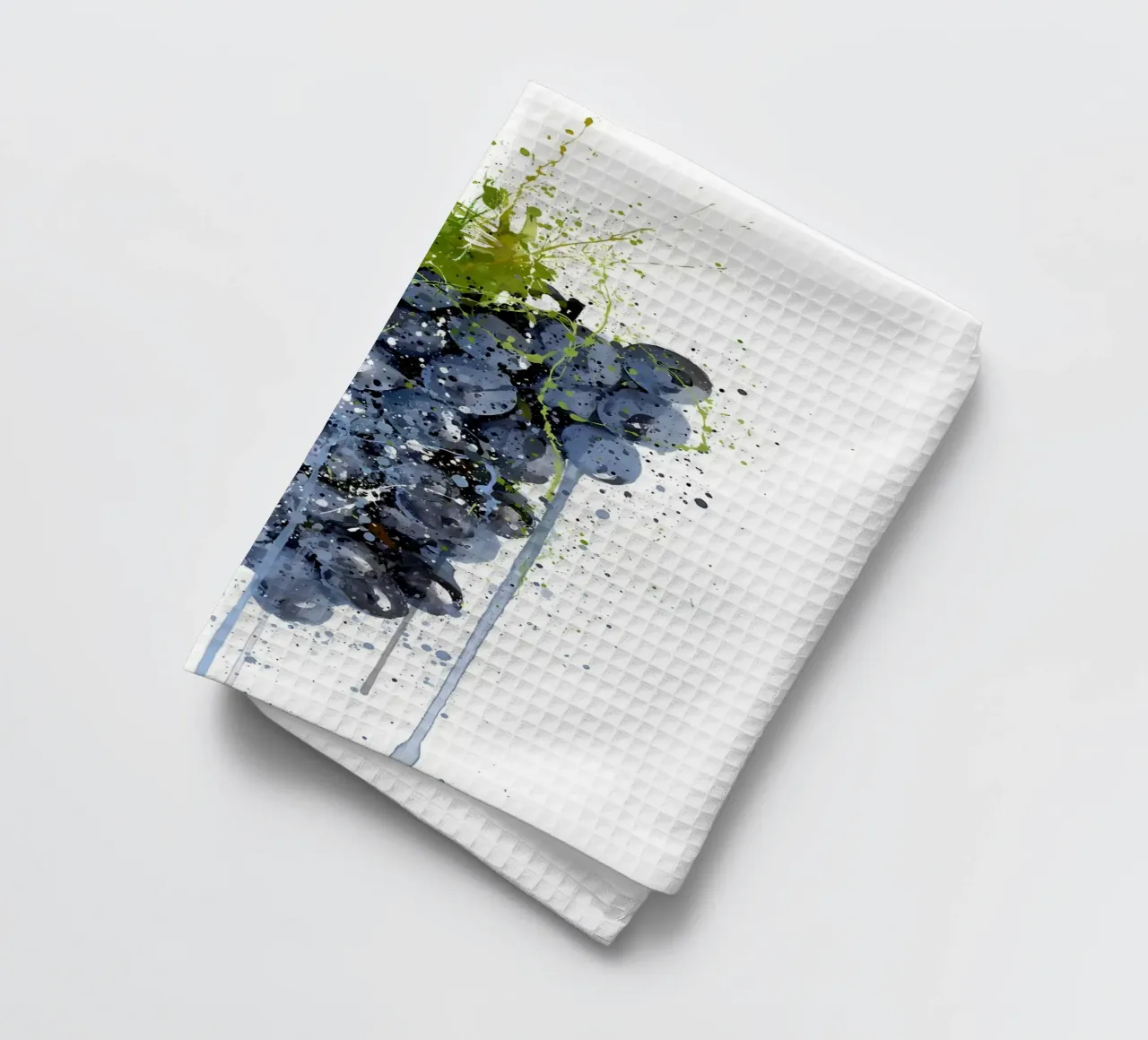 Uva viola canovaccio da cucina da Mimi