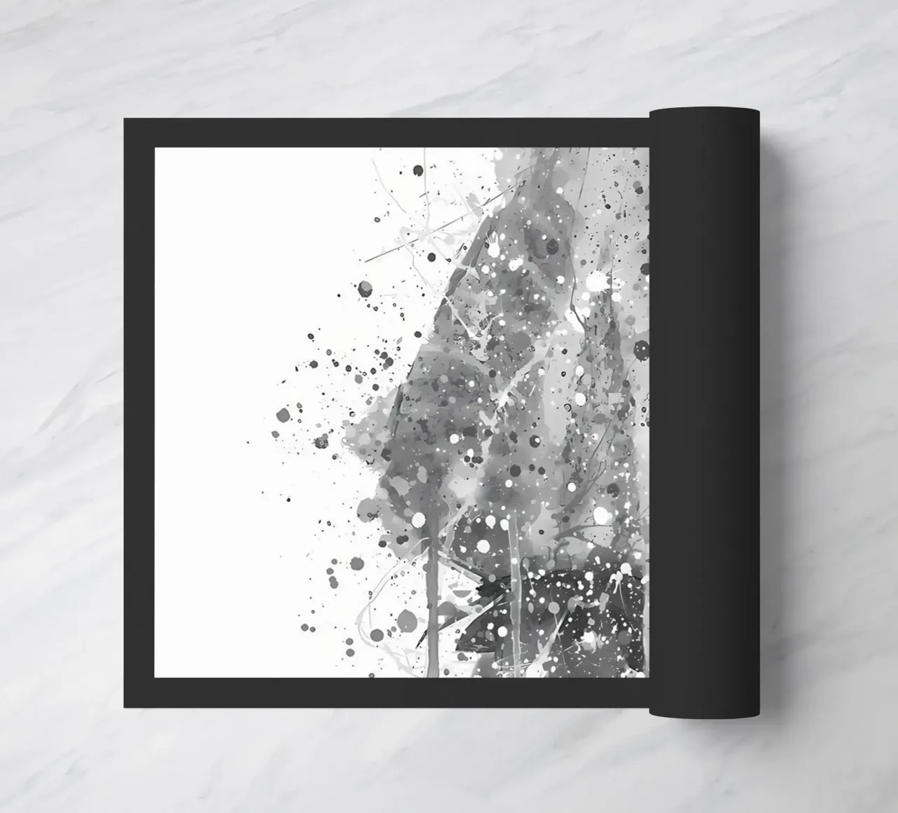 Grigio fragola e frutta zerbino da Mimi