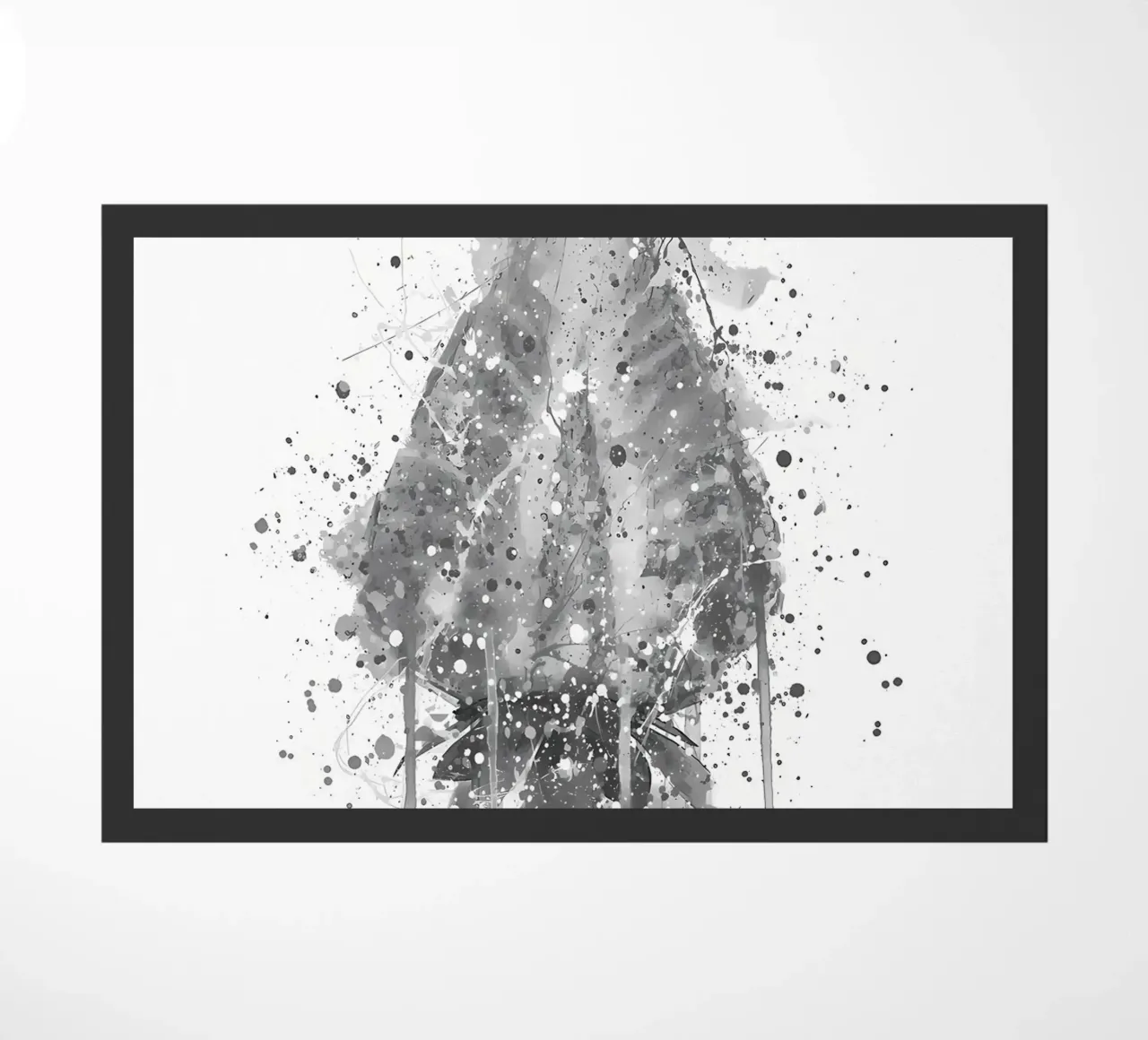 Grigio fragola e frutta zerbino da Mimi