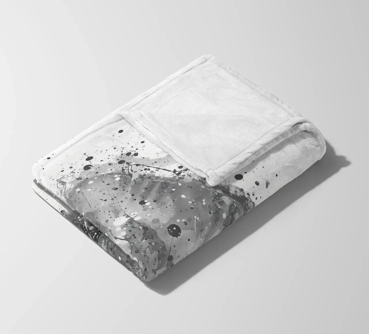Grigio fragola e frutta coperta in pile da Mimi