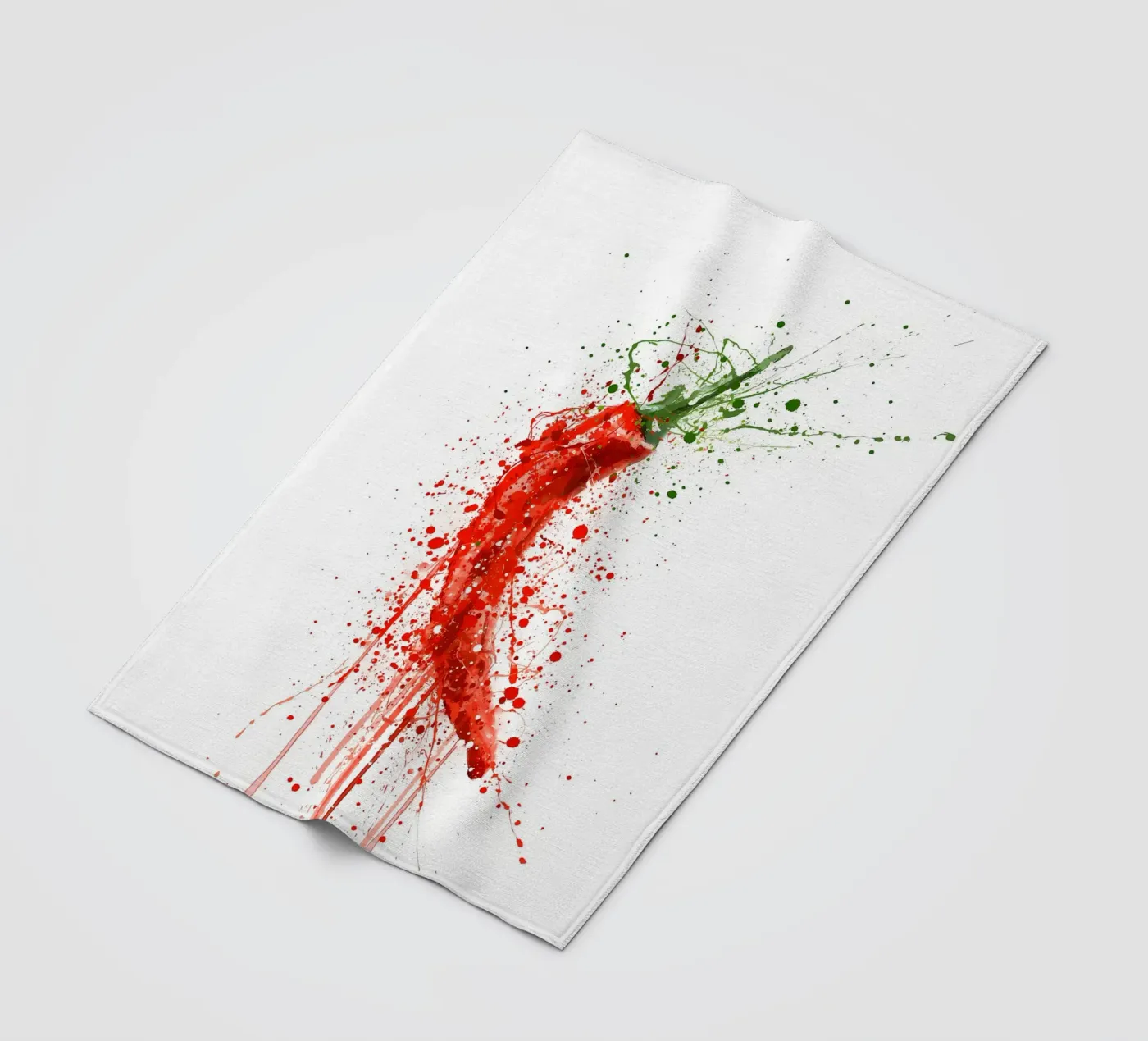 Red Chilli fleecedeken van Mimi