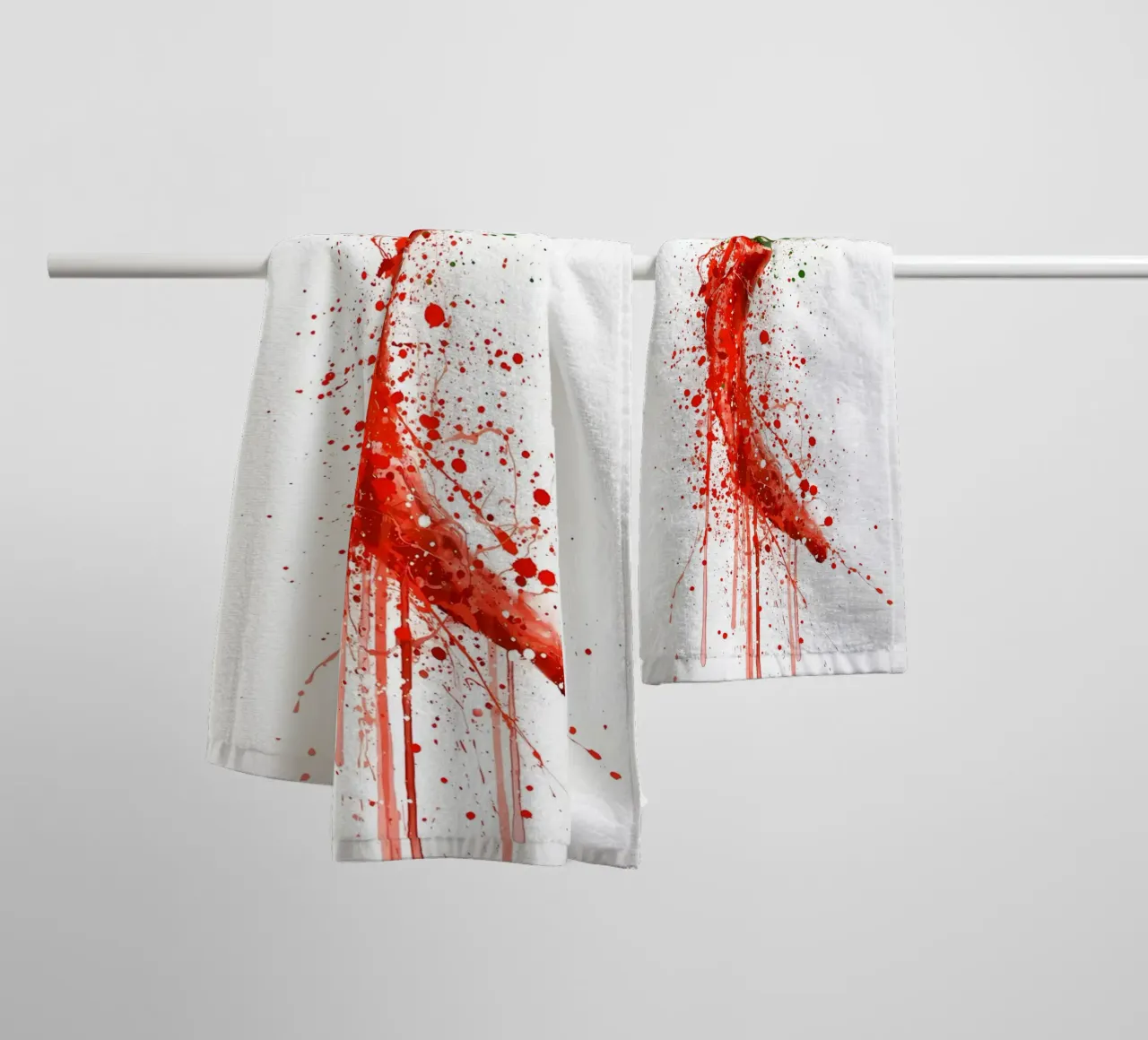 Red Chilli towel by Mimi