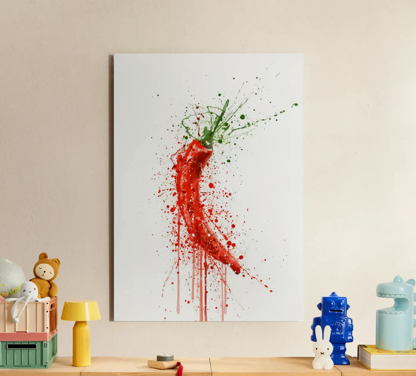 Red Chilli forex plate by Mimi