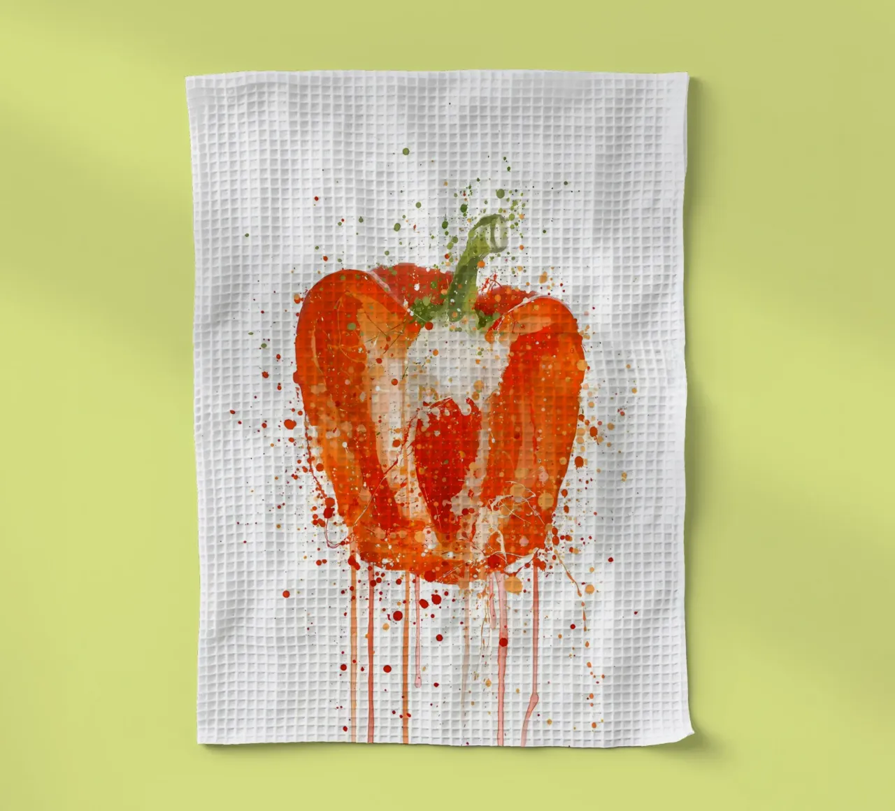 Pepe rosso canovaccio da cucina da Mimi