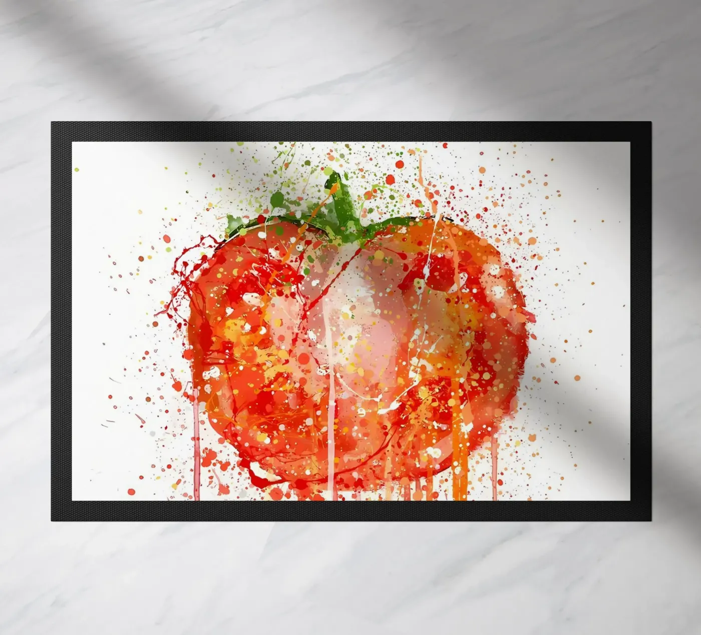 Tomato Vegetable doormat by Mimi