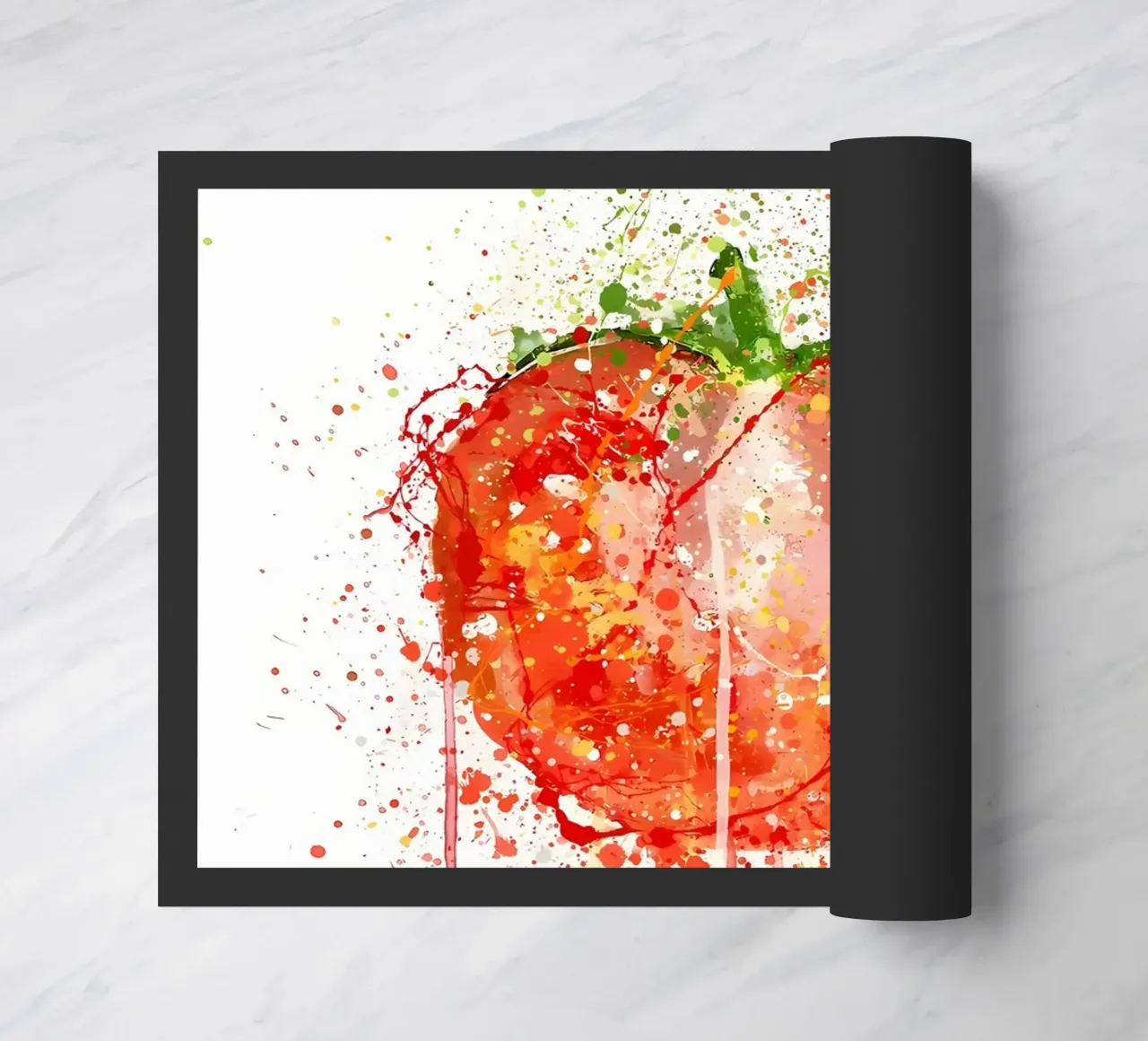 Tomato Vegetable doormat by Mimi