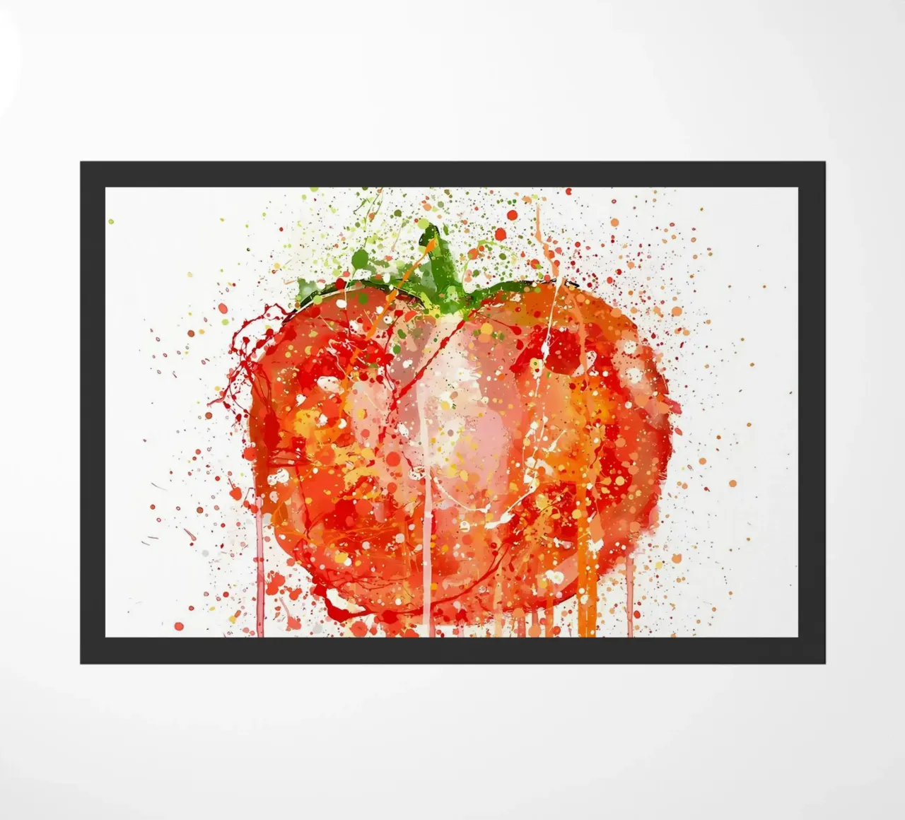 Tomato Vegetable doormat by Mimi