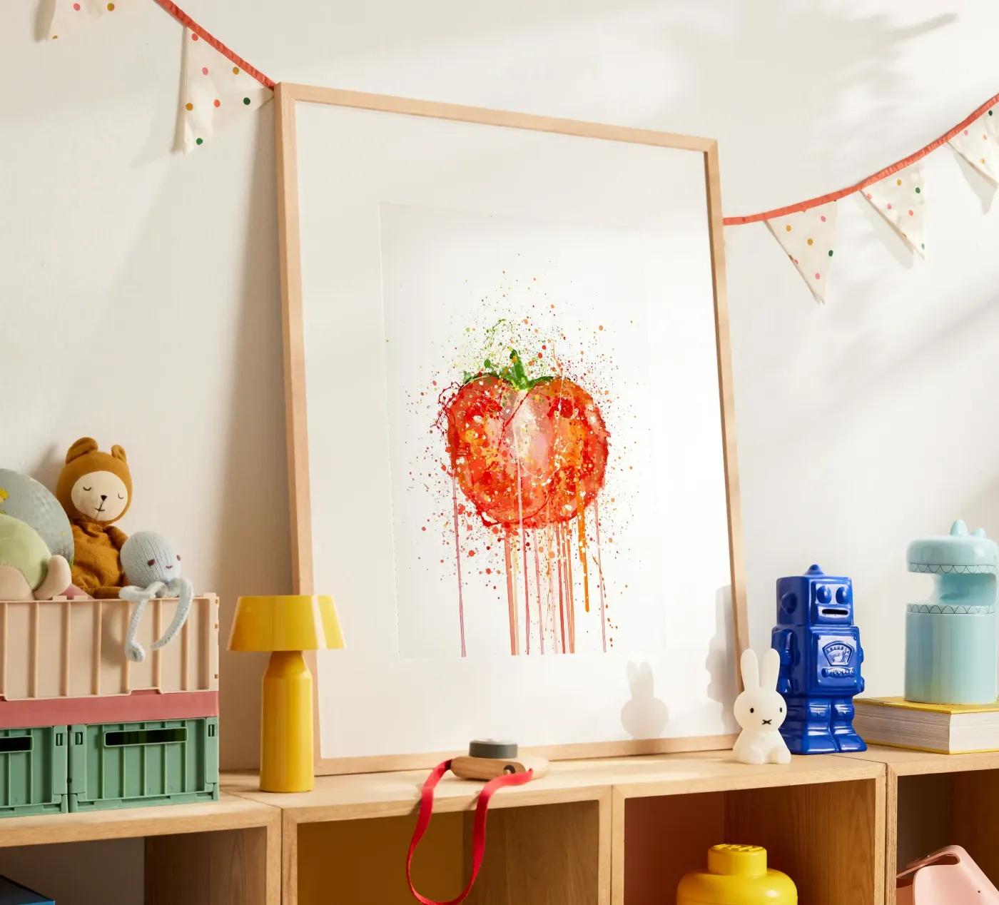 Tomato Vegetable poster by Mimi