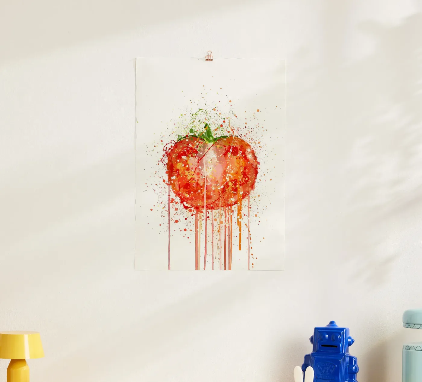Tomato Vegetable poster by Mimi