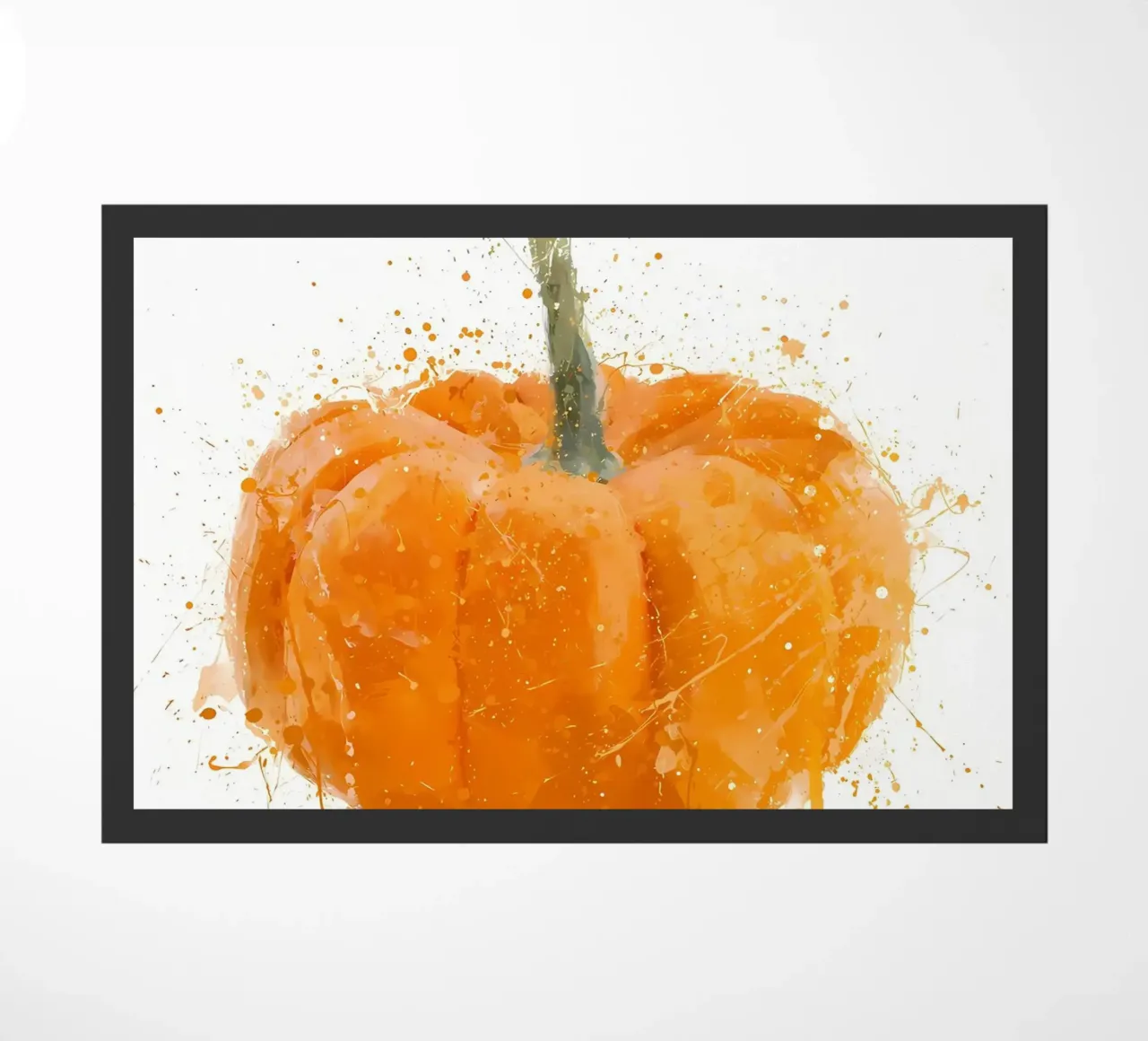 Pompoen deurmat van Mimi