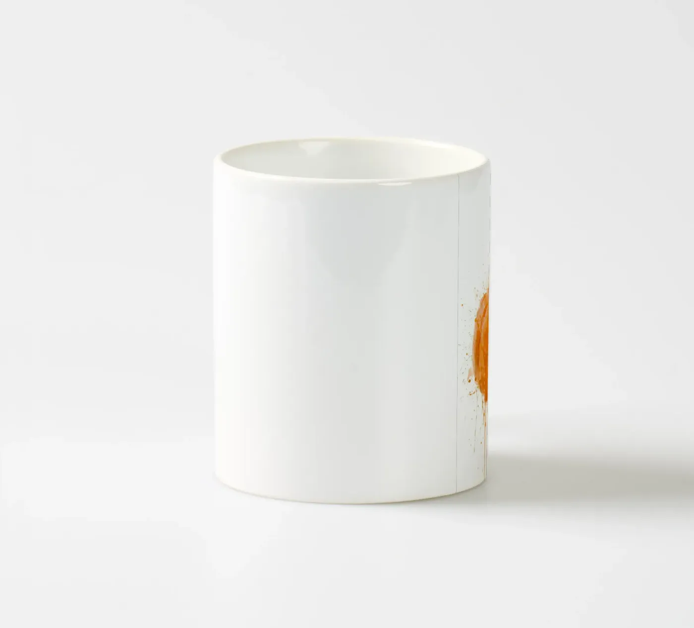 Pumpkin ceramic mug by Mimi